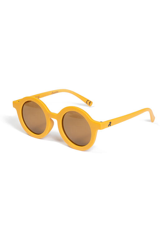 Sunglasses for Cool Kids - CIRCLE yuvarlak 2-8 yaş güneş gözlüğü KOYU SARI - Petityu