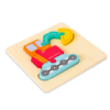 Wooden Puzzle-Digger * mini seyahat puzzle -insaat kepce - Petityu
