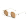 Sunglasses for Cool Kids - CIRCLE yuvarlak 2-8 yaş güneş gözlüğü BEYAZ - Petityu