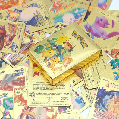 Petityu Pokemon Altın Kart Gold Card 1 Kutu Kart (54 Adet Gold Kart Icerir) - Petityu