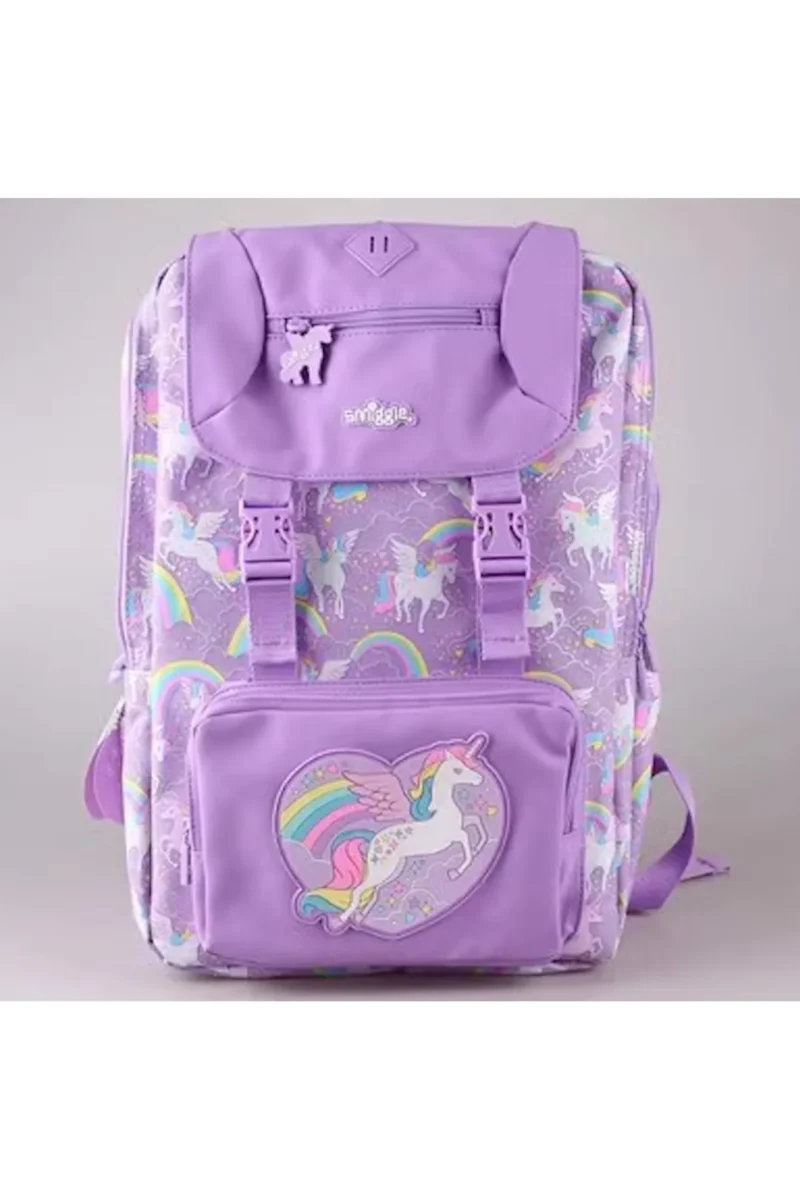 Petityu Smiggle Lila Unicorn İlkokul Sırt Çantası - Petityu