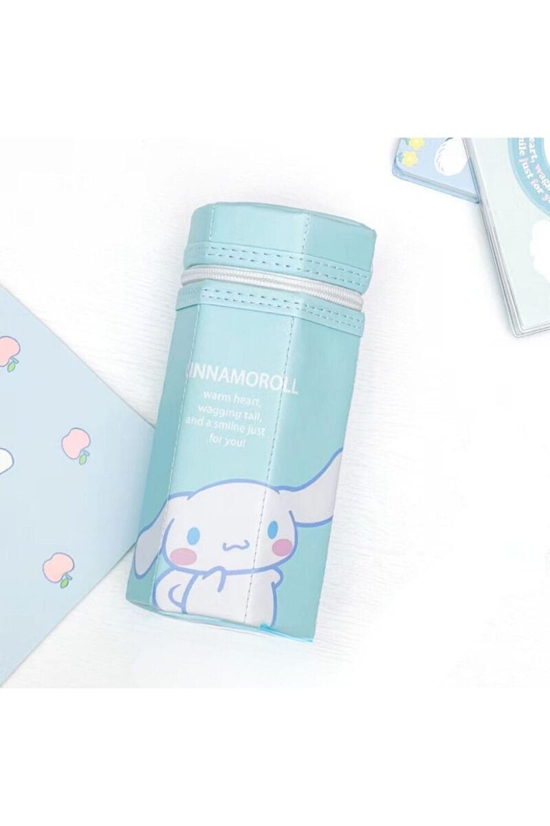 Cinnamoroll 6gen şirin mavi kalemlik kalem kutu - Petityu