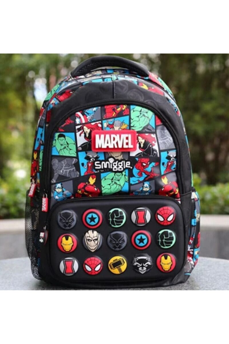 Marvel Spiderman Smiggle ilkokul sırt çantası okul çantası - Petityu