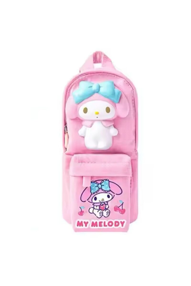 My Melody çanta şeklinde 3D anti stres oyuncaklı sanrio pembe kalem kutu - Petityu