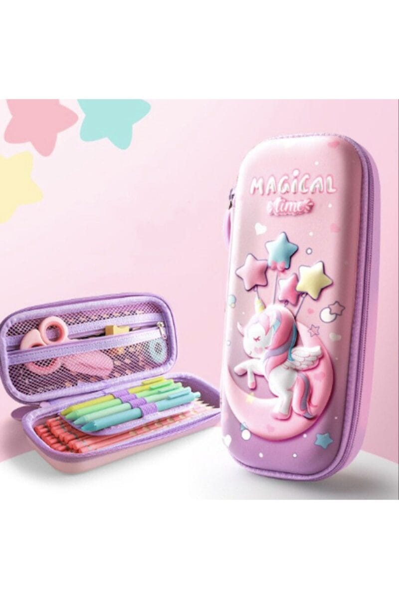 Unicorn 3d Kalem Kutu - Petityu