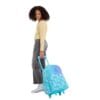 Petityu Işıklı Tekerlekli Stitch Çekçek Sırt Çantası Smiggle Trolley - Petityu