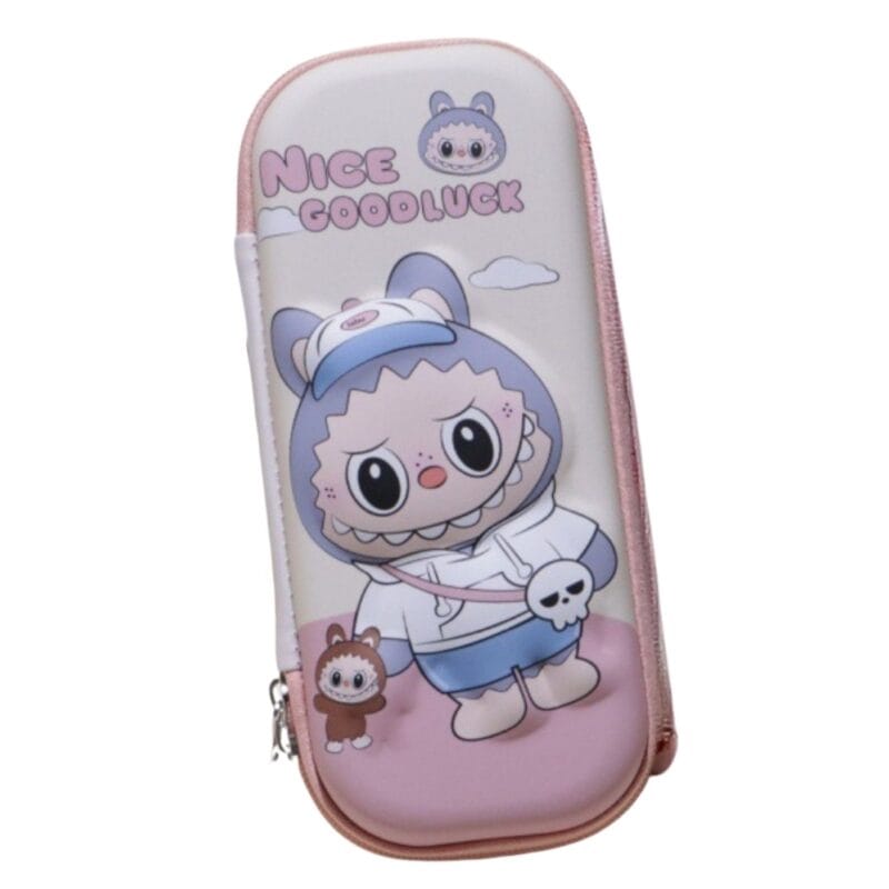 Petityu Pembe Lila Labubu Kalem Kutusu - Petityu