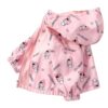 Petityu My Melody Çift Taraflı Giyilebilir Şirin Mevsimlik Pembe Kız Çocuk Yağmurluk - Petityu