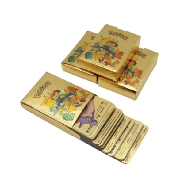 Pokemon Altın Kart Gold Card 1 Kutu Kart (55 Adet Gold Kart Icerir)
