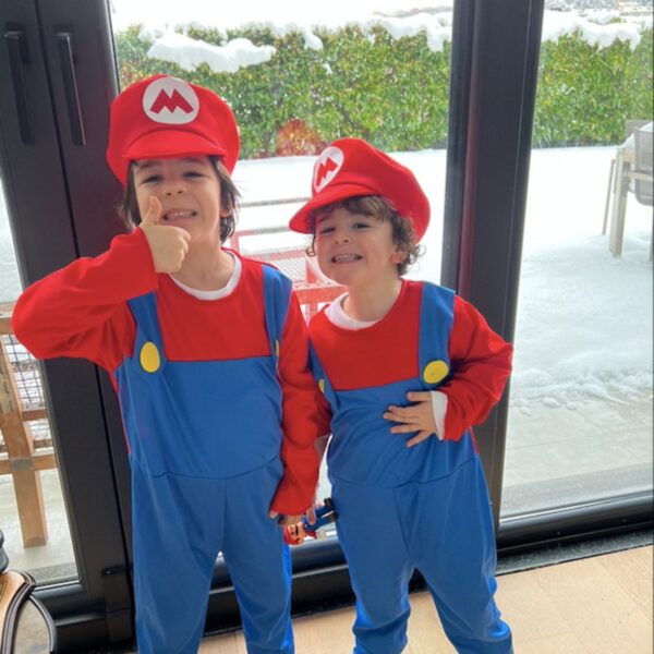 Super Mario Kostum - Super Mario Kostüm 105-125 cm